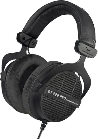 Студійні навушники-вкладиші beyerdynamic DT 990 PRO, односторонні, 80 Ом, чорні, зроблено Німеччина