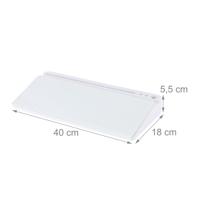 Організатор для столу Relaxdays з білою дошкою