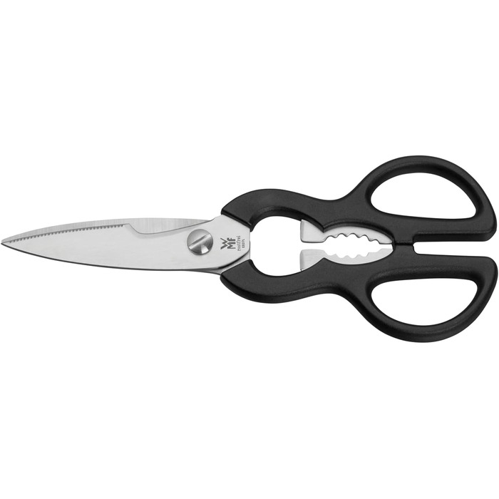 Набір ножів WMF Grand Class з блоком, 6 предметів, Made in Germany, з бамбуковим блоком, нержавіюча сталь