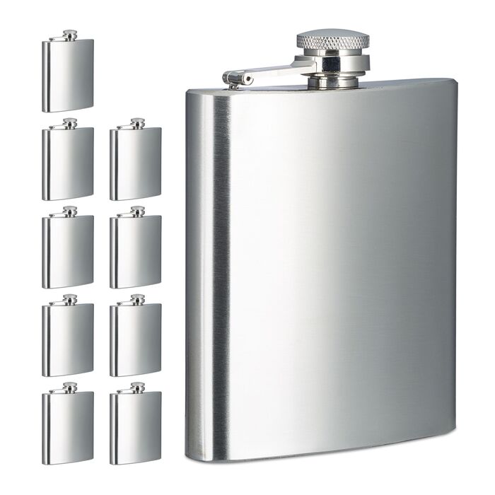 Набір флаконів Relaxdays, 10 штук, по 200 мл