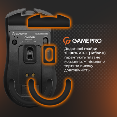 Бездротова ігрова миша GamePro Genesis Wizard (GM160B)