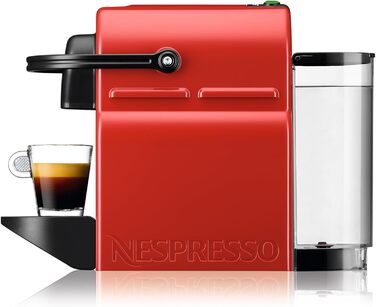 Кавомашина капсульна Nespresso Krups Inissia XN1005, білий колір, швидкий нагрів, 0.7 л