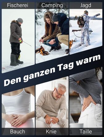 Електричні грілки для рук 2 шт., ультралегкі, перезаряджувані, портативні, 3 режими нагріву, до 24 годин, багаторазові USB грілки для рук для активного відпочинку взимку сірого кольору