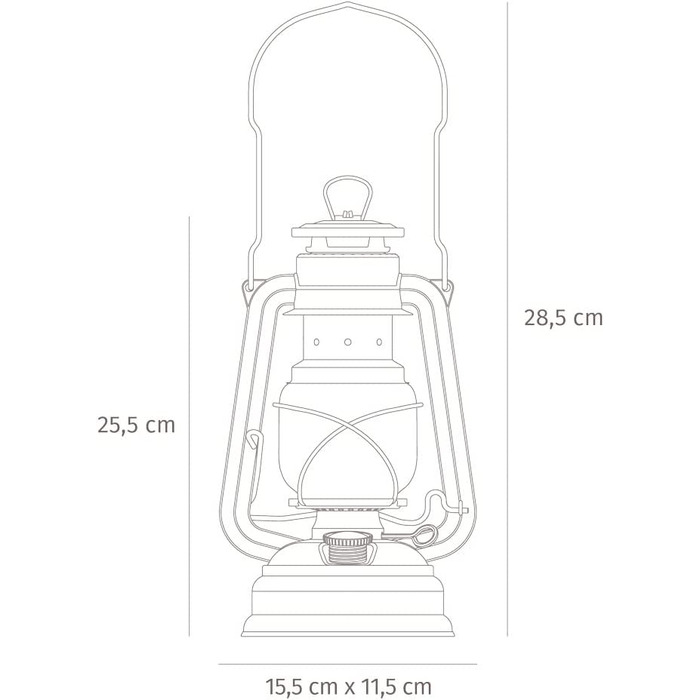 Штормовий ліхтар Feuerhand Baby Special 276 в 21 кольорі (оливковий)