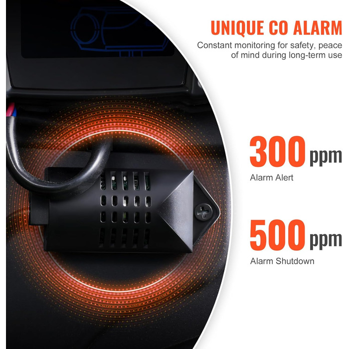 VEVOR 8 кВт дизельна піч опалення 12/24 В з Bluetooth, пультом дистанційного керування та CO-датчиком, швидко нагрівається, портативна, горизонтальна, маскувальна