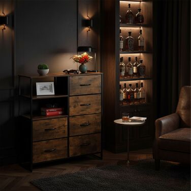 Комод Relaxdays з 6 висувними ящиками