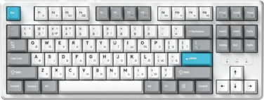 Бездротова механічна клавіатура GamePro Asgard Ragnar (MK285WH)