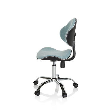 Дитячий письмовий стілець / дитяче крісло KIDDY GTI-3 тканина м'ята hjh OFFICE