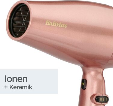 Фен BaByliss Рожеве золото, ЄС