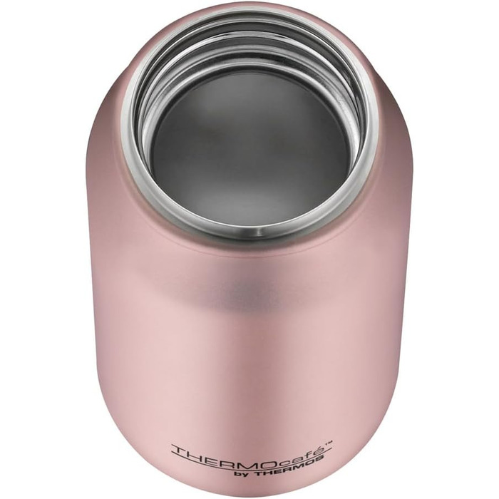 Термокружка THERMOcafé by THERMOS TC 0,35л, нержавіюча сталь, з ізоляцією, для кави на виніс, не протікає, 350000 мл, BPA-free, Rose Gold Mat