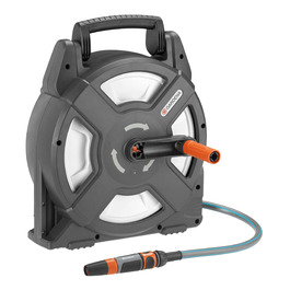 Набір для поливу Gardena City Gardening Terrassen-Schlauchbox 10 м: шланг 10 м, компактна карусель, зручна ручка, для тераси та саду