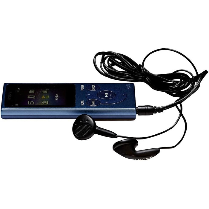 MP3-плеєр Sony Walkman NW-E394 8ГБ, FM-радіо, блакитний