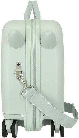 Дитяча валіза для ручної поклажі Disney Stitch Moods, жорсткий ABS-пластик, з кодовим замком та 4-ма подвійними колесами, модель Cuddles