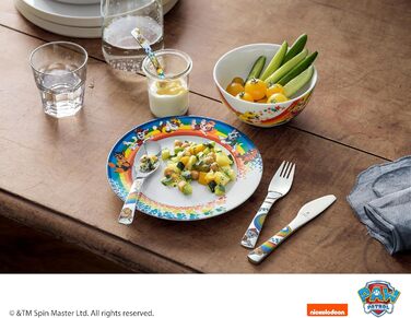 Дитячий набір столових приборів Paw Patrol від WMF з гравіюванням імені - 4 шт.