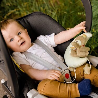 Музична скринька-мобільний телефон для подорожей, який можна прикріпити до коляски або колисці-Мелодія хороша місяць - для немовлят і малюків від 0 місяців і старше (Плюшевий ведмедик на Місяці), 076530-