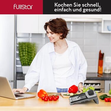 Мандоліна для овочів 7-в-1 з нержавіючої сталі: нарізчик, тертка, слайсер для овочів та фруктів - кухонний гаджет