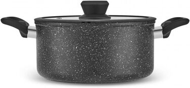 Набір посуду Karaca Nebula 7 предметів з кераміки з антипригарним покриттям SwissCrystal (без PFAS)