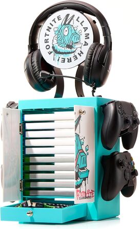 Організатор для ігрових аксесуарів Star Trek від Numskull: тримач для контролера та навушників (PS5, Xbox Series X/S, Nintendo Switch)