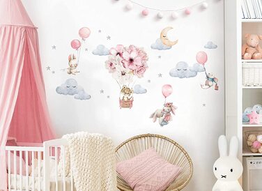 Маленька декоративна наклейка на стіну для дитячої кімнати