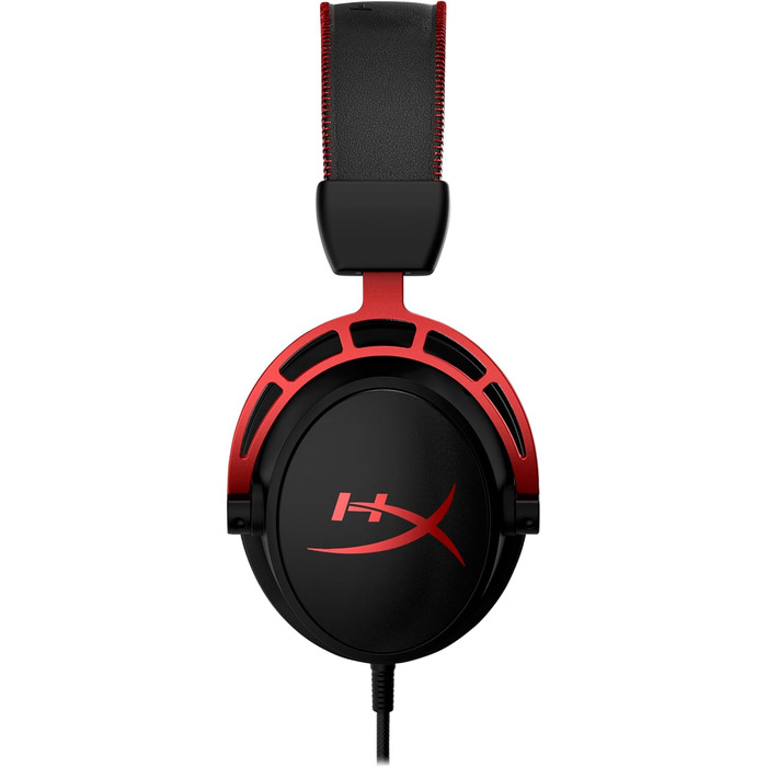Ігрова гарнітура HyperX Cloud Alpha 2021, чорно-червона, з мікрофоном, 50 мм драйвери, USB, для PC/PS5/PS4/Xbox/Switch