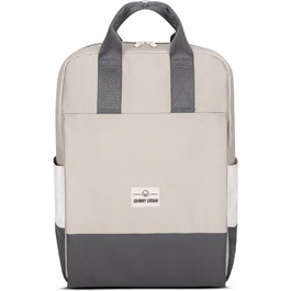 Рюкзак Johnny Urban для жінок і чоловіків - Jona Large - Стильний денний рюкзак з відділенням для ноутбука для університету, бізнесу, школи - Екологічний - Водовідштовхувальний пісочно-сірий
