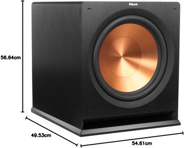 Сабвуфер Klipsch R-112SW 118 дБ на виході Чорний (R-115 SW, одинарний)