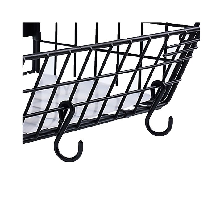 Набір з 2 магнітних настінних органайзерів Relaxdays для зберігання