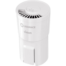 Очищувач повітря з повною потужністю UV-C для дезінфекції повітря від вірусів і бактерій і для приємного мікроклімату в приміщенні, мобільний і може використовуватися в будь-якому місці за допомогою USB-кабелю Основний блок УФ-очищувача повітря