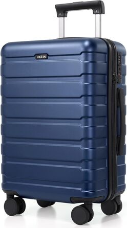 Набір валіз Roadcheer: Тріо валіз на колесах з полікарбонату з TSA-замком + рюкзак, 3 косметички та сумочка для взуття (Блакитний)