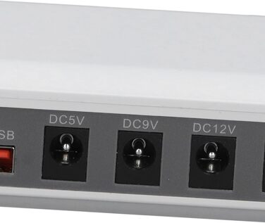 Mini UPS джерело безперебійного живлення, 6000mAh, для роутера, модему, LED-освітлення, CCTV-камери, EU-штекер