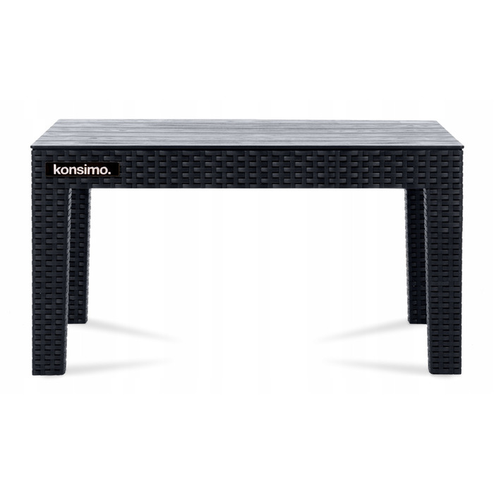 Комплект садових меблів Curver із пластику, сірий, 4 предмети