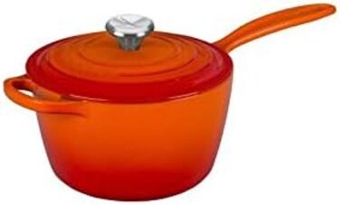 Каструля з нержавіючої сталі Le Creuset Signature, 18 см, 1.8 л, для всіх типів плит (включно з індукцією), 18 см, сірий, 21181180902430