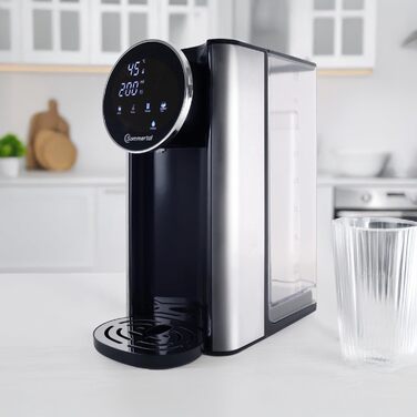 Гарячий водопостачальник Sommertal HW400 Businessline XXL: миттєва вода 45-100°C, 4L бак, сенсорний дисплей, функція дитячого харчування