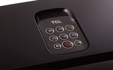 Максимальна гнучкість мобільний кондиціонер TCL 12000 BTU / 3,2 кВт з практичними роликами та гнучко регульованим шлангом відпрацьованого повітря