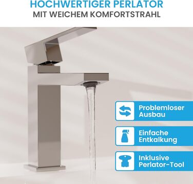 Змішувач для ванної кімнати Bächlein Imatra - хром, однорідний дизайн
