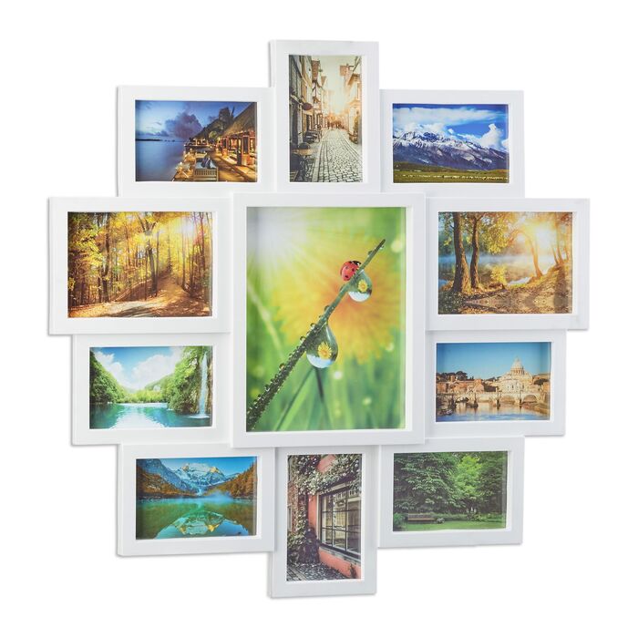 Рамка для фотографій Relaxdays для колажу з 11 фото