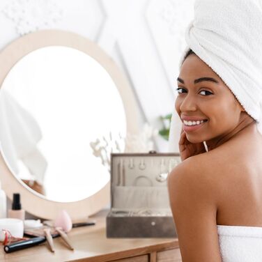 Скринька для прикрас Relaxdays з імітацією шкіри