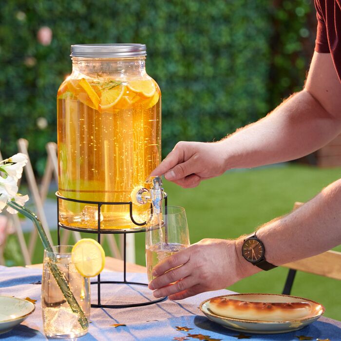 Дозатор для напоїв Relaxdays зі стійкою