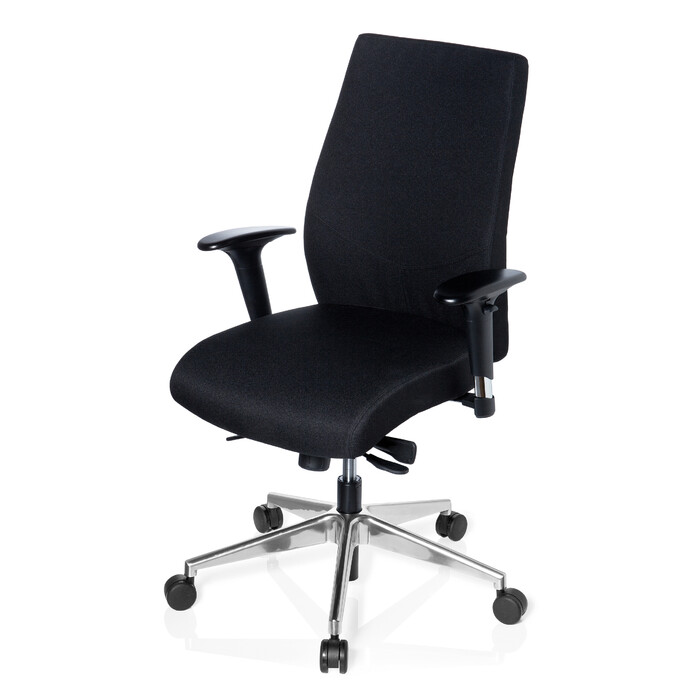 Офісне крісло PRO-TEC 250 чорного кольору hjh OFFICE