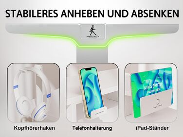 Регульований стіл WALKINGDESK для дому та офісу: електричний, з висувними ящиками, підставкою для монітора та тримачем для телефону (140 x 60 см, білий)