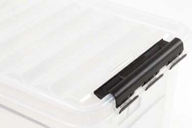 Коробка для новорічних кулі - 61 літр (прозора)