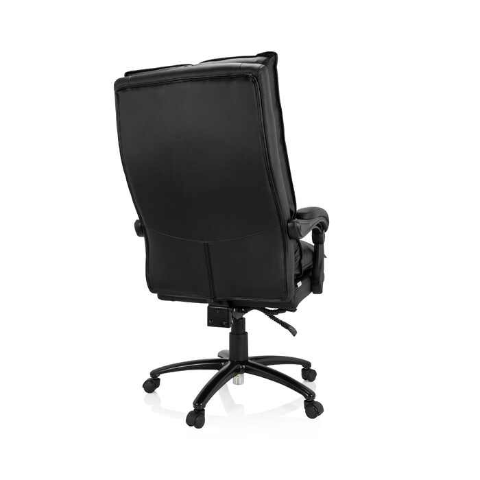 Крісло для керівника RELAX CL 200 з підставкою для ніг PU black MyBuero