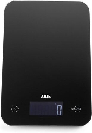 Цифрові кухонні ваги ADE Slim (колір чорний)