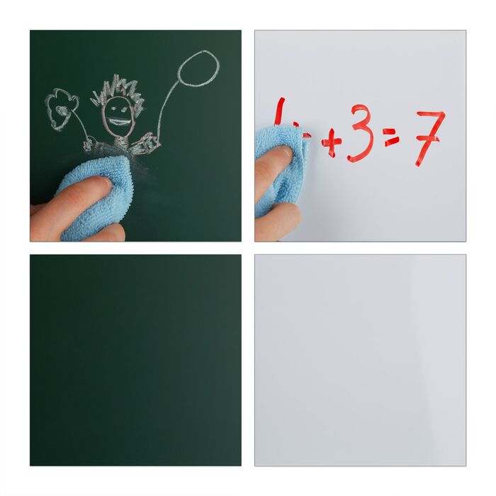 Дитячий двосторонній навчальний столик Relaxdays