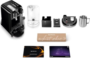 Кавомашина Sage Nespresso Creatista Uno SNE500BKS, глянцева чорна