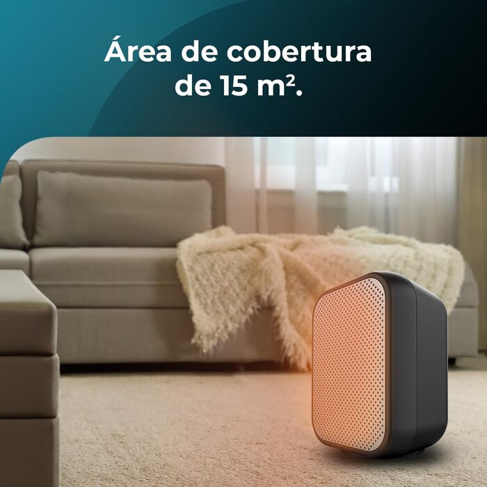 Обідній нагрівач Cecotec ReadyWarm 1500 Max Ceramic Rotate - керамічний, 1500 Вт, регульований термостат, 3 режими, 15 м²