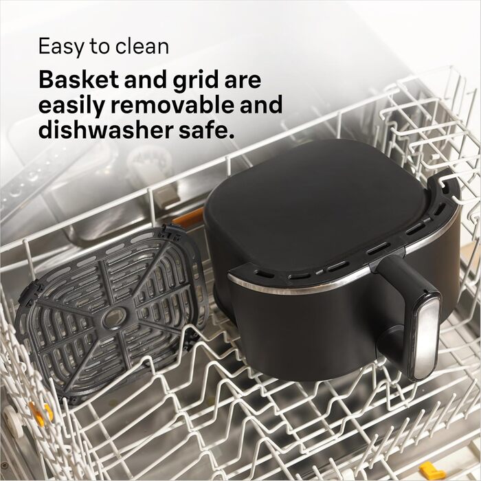 Фритюрниця повітряна Braun MultiFry 3 HF 3030, 4.3 л, 1500 Вт, цифрове керування, 8 програм, чорна