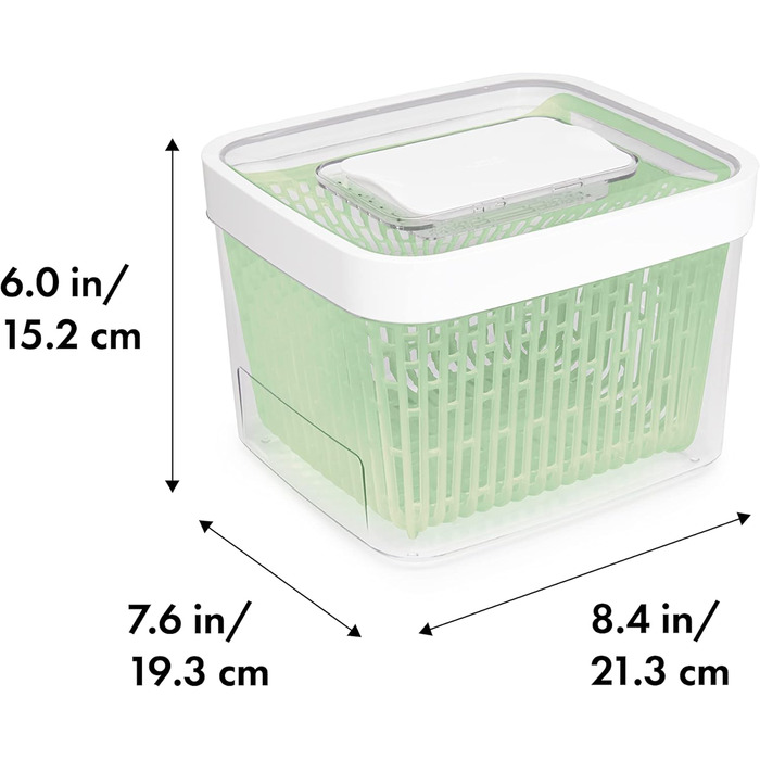OXO Good Grips Greensaver Контейнер для зберігання продуктів, 4.7 л