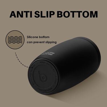 Термокружка BOTTLE Thermobecher 350 мл, 500 мл, з термоізоляцією, для кави та чаю, витоки неможливі, Easy Quick-Press, Travel Mug Classic Grande (зелений, чорний)