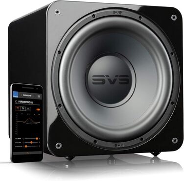 Сабвуфер SVS SB-1000 Pro, герметичний, чорний Попілон/Піаніно Глянець Чорний, Одинарний